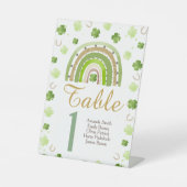 Signe De Table Lucky Charm Shamrock Table Number (Recto)