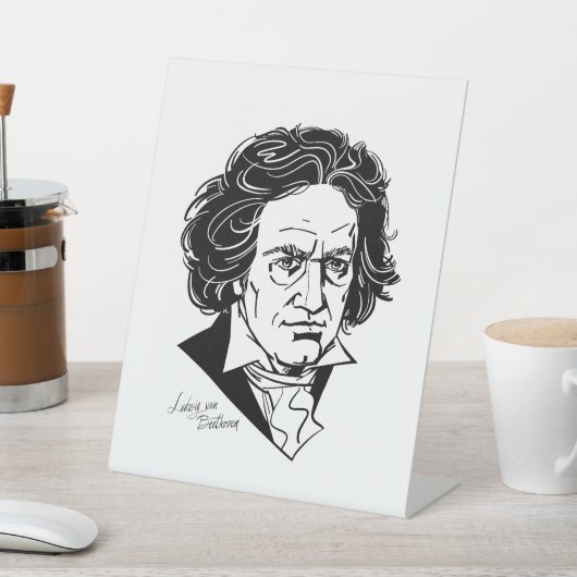 Signe De Table Ludwig van Beethoven (In SItu)