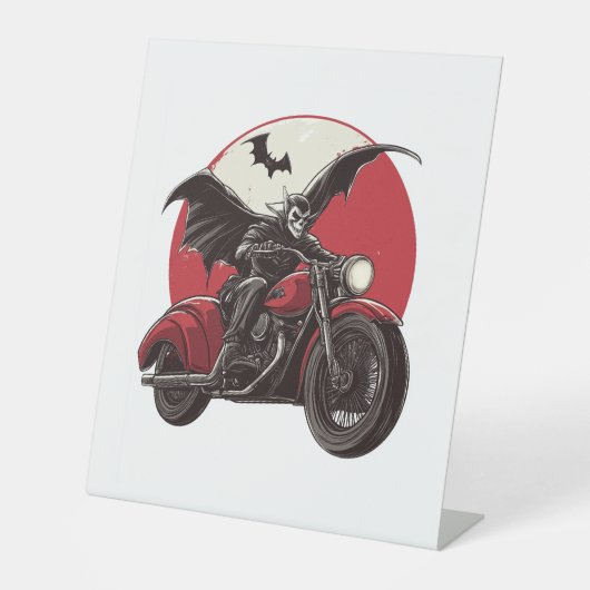 Signe De Table Lune Vampire (Recto)