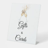 Signe De Table Lunettes de vin Bubbly Douche nuptiale cadeau & Ca (Recto)