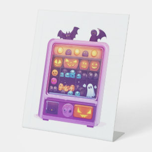 Signe De Table Machine à griffe de bonbons