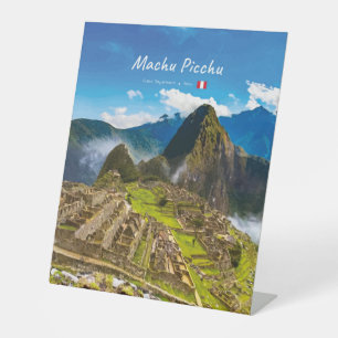 Signe De Table Machu Picchu, Pérou - Ruines de la citadelle inca