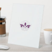 Signe De Table Magenta rouge décoratif (In SItu)