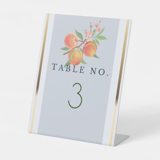 Signe De Table Magnifique Peaches Open Bar (Recto)