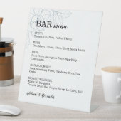 Signe De Table Magnolia Blue (In SItu)