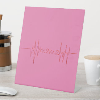 Signe De Table Mama love cadeau de la fête des mères pour le meil