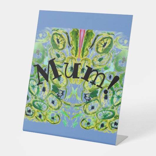 Signe De Table Maman ! (Recto)