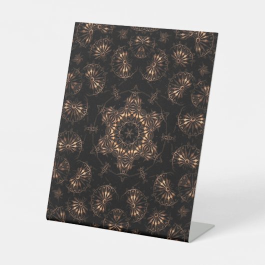 Signe De Table Mandala de l'âge de bronze (Recto)