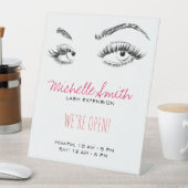 Signe De Table Maquillage Artiste Lashes Brosses Noir et Blanc Si (In SItu)