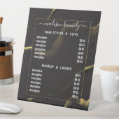 Signe De Table Maquillage des cheveux Noir Enky Abstrait Alcool V (In SItu)