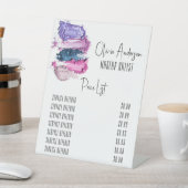 Signe De Table Maquillage moderne Beauty Swatch Artiste Prix (In SItu)