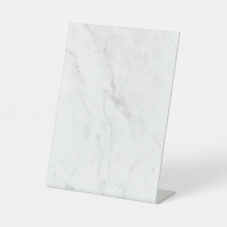 Signe De Table Marbre Blanc