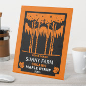 Signe De Table Marché des producteurs de sirop d'érable (In SItu)