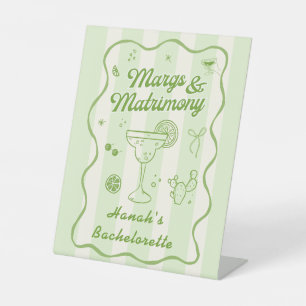 Signe De Table Marges et bachelorette de mariage