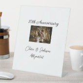 Signe De Table Mariage Anniversaire ajouter nom année image texte (In SItu)
