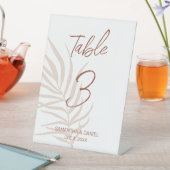 Signe De Table Mariage Boho Terracotta (In SItu)