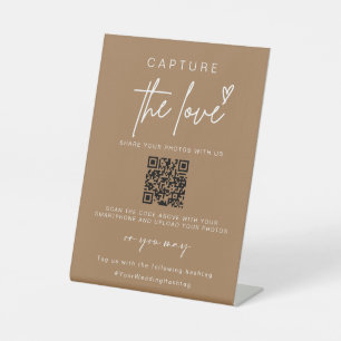 Signe De Table Mariage Capture L'Amour   Partage de photos Code Q