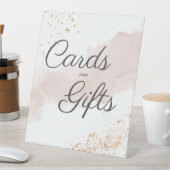 Signe De Table Mariage Chic Mauve Gold Cartes et Cadeaux (In SItu)