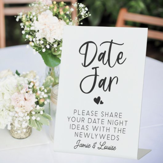 Signe De Table Mariage Date Jar Ideas Guestbook Alternative