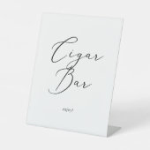 Signe De Table Mariage de calligraphie noir délicat barre de ciga (Recto)