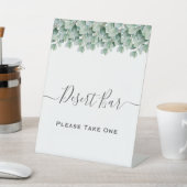 Signe De Table Mariage de verdure botanique d'Eucalyptus (In SItu)