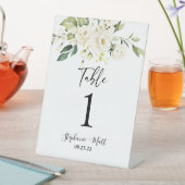 Signe De Table Mariage de verdure Numéro de tableau guéridon (In SItu)