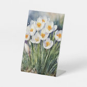 Signe De Table mariage décorer palmier (Recto)