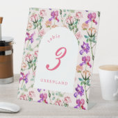 Signe De Table Mariage du Maximalisme Botanique Sauvage (In SItu)