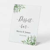 Signe De Table Mariage Feuille de l'Eucalyptus (Recto)