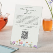 Signe De Table Mariage Fleur sauvage rustique moderne (In SItu)