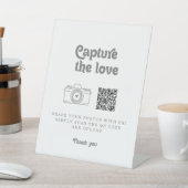 Signe De Table Mariage Formel Simple Capturez l'Amour (In SItu)