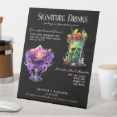 Signe De Table Mariage gothique Whimsigoth 1 Signature Boissons S (In SItu)