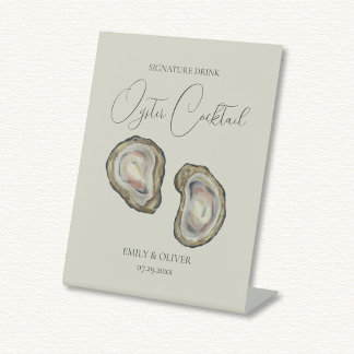 Signe De Table Mariage Oyster Shells
