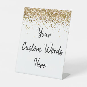 Signe De Table Mariage Personnalisé Votre Texte Ici Partie