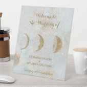 Signe De Table Mariage plat élégant Zodiac Moon (In SItu)