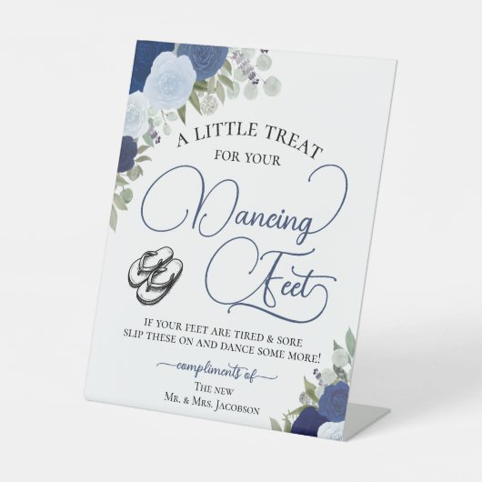 Signe De Table Mariage Sandales Compensées Fleurs Roses Bohème Bl (Recto)