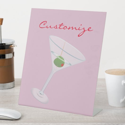 Signe De Table Martini à l'olive sale Thunder_Cove   (In SItu)