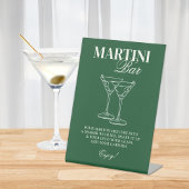 Signe De Table Martini Bar Bachelorette Week-end