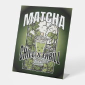 Signe De Table Matcha Chill & Thrill (Recto)