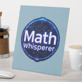 Signe De Table Math Teacher Math Whisperer (In SItu)