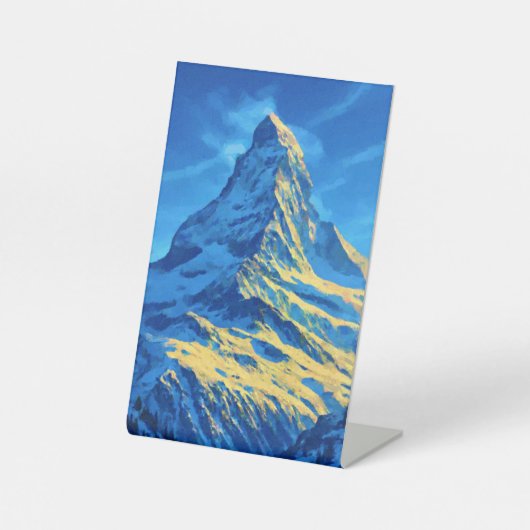 Signe De Table Matterhorn Travel (Recto)