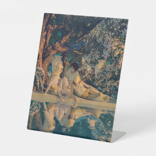 Signe De Table Maxfield Parrish Le Jardin d'Allah 1918 Beaux-Arts