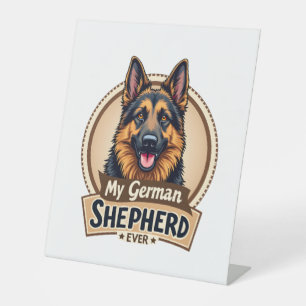 Signe De Table Meilleur Ami Pour Toujours Mon Shepherd Allemand V