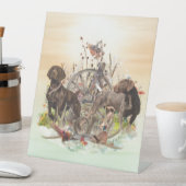 Signe De Table Meilleures heures de la journée à la chasse, GSP (In SItu)