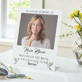 Signe De Table Mémoire d'amour Mariage réservé