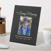 Signe De Table Mémoire funéraire en mémoire d'amour (In SItu)