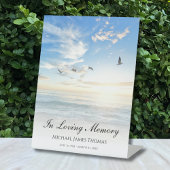 Signe De Table Mémorial de l'océan ou hommage aux funérailles