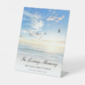 Signe De Table Mémorial de l'océan ou hommage aux funérailles (Recto)