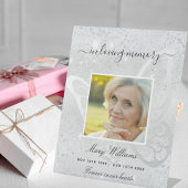 Signe De Table Mémorial photographique à papillon en parties scin