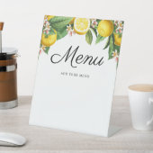 Signe De Table Menu Baby shower Little Cutie (In SItu)